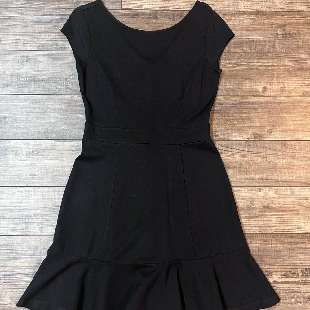 LOFT Black Mini Dress